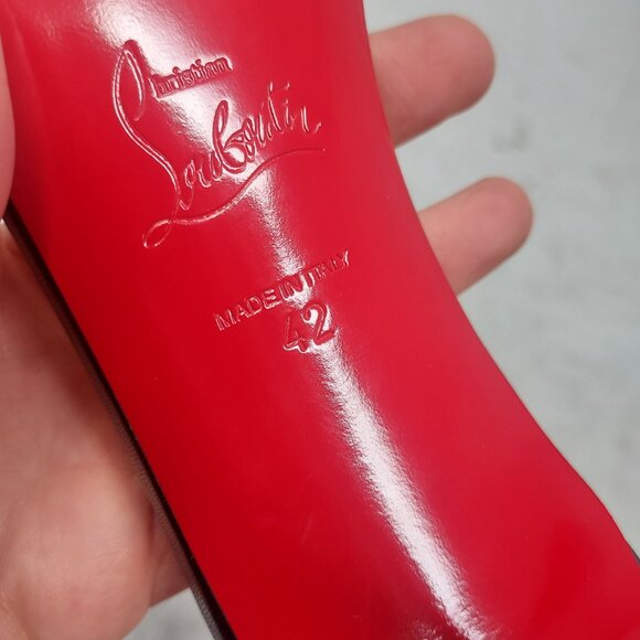 Christian Louboutin So Me Black Stud Spike Heel Sandal - Picture 4 of 12